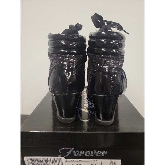 Black sparkly boots 8.5 - Picture 5 of 8